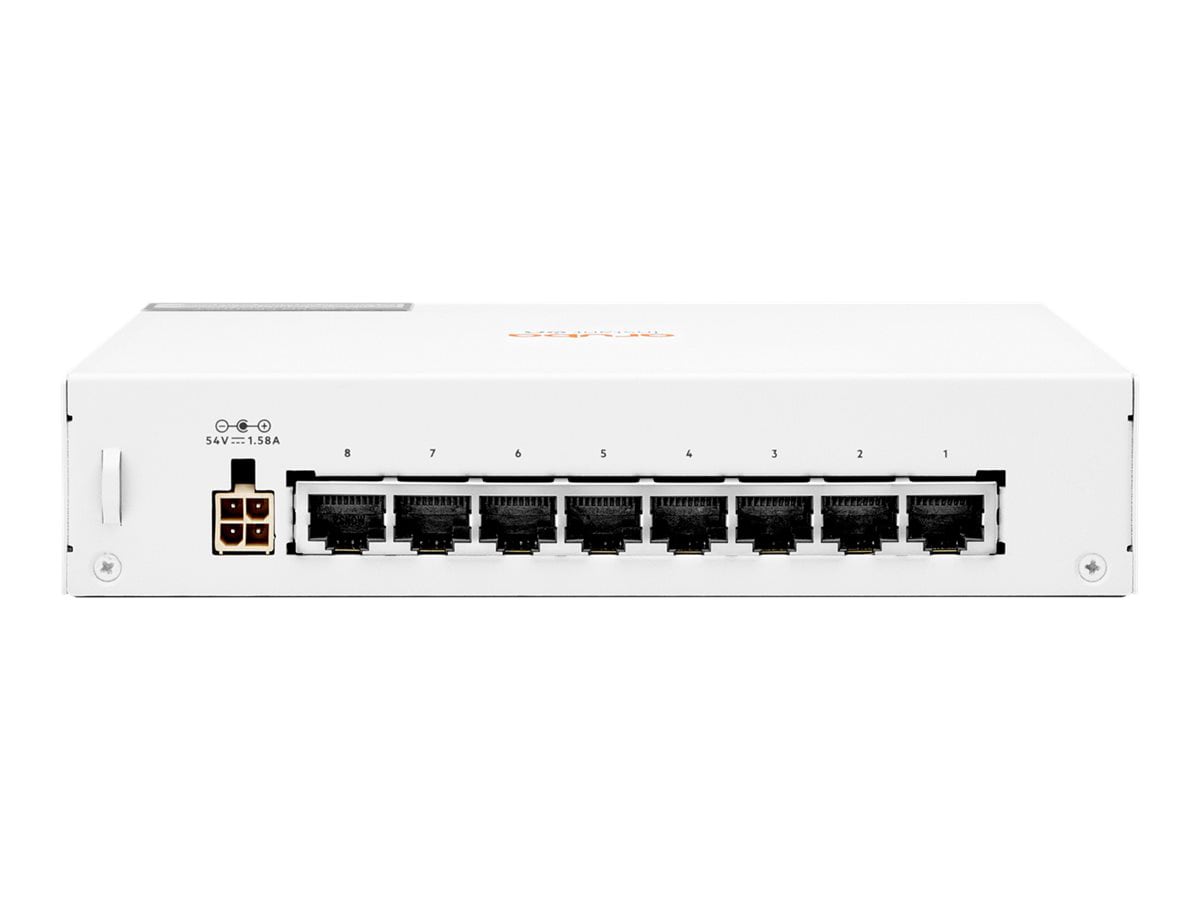 HPE HPE Networking Instant On 1430 8G Class4 PoE 64W Switch - switch - 8 po