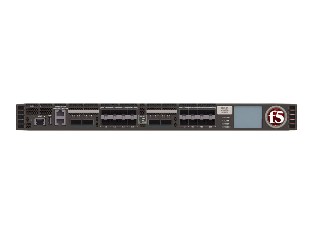 F5 rSeries r10800 - load balancing device - BIG-IP Local Traffic Manager