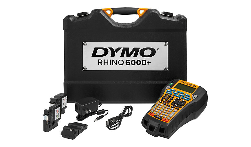 DYMO Rhino 6000+ - étiqueteuse - Noir et blanc - transfert thermique