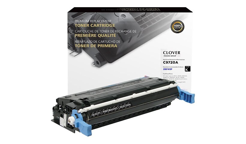 Clover Imaging Group - black - compatible - remanufactured - toner cartridge