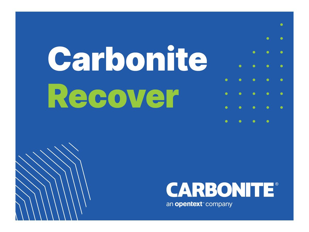 Carbonite Recover - subscription license (1 year) - 1 TB storage space