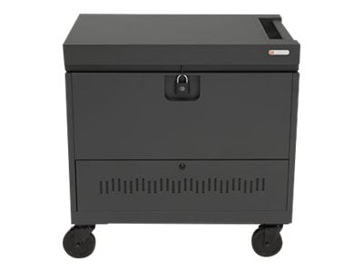 Bretford Cube Toploader cart - for 40 tablets / notebooks - topaz