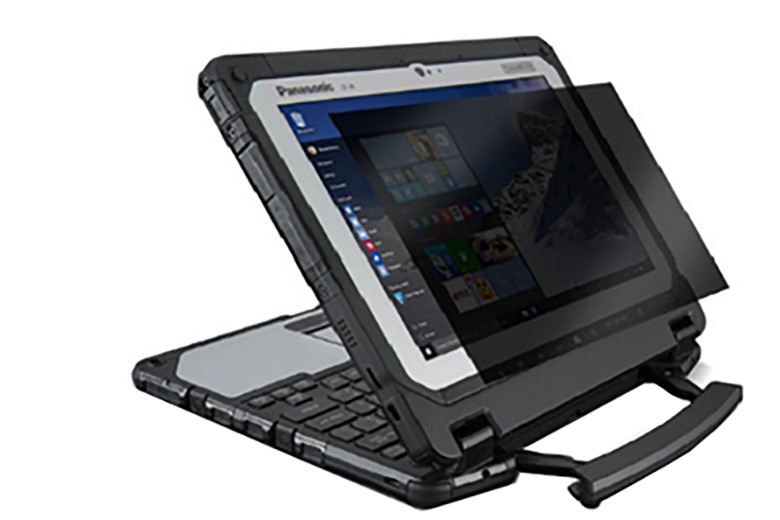 InfoCase - handheld privacy filter