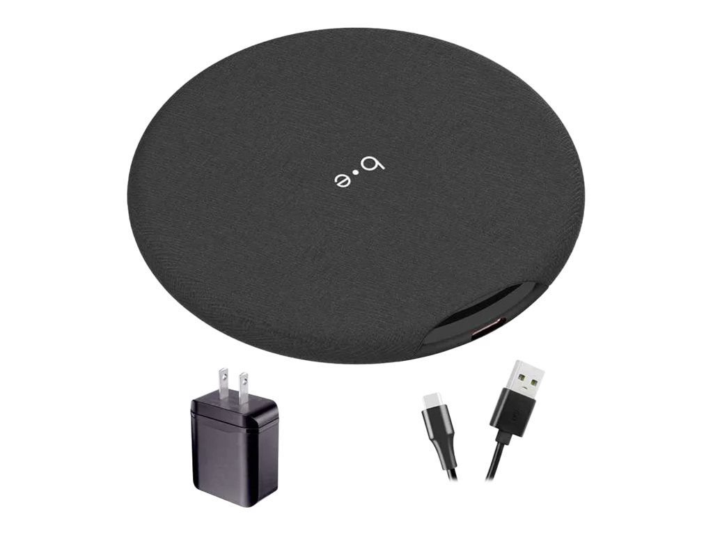 Blu Element Saffiano wireless charging pad - 15 Watt