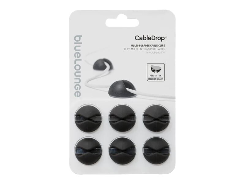 Bluelounge CableDrop Regular - cable clips