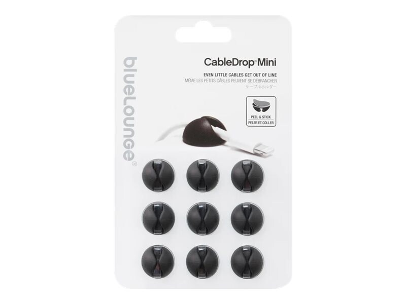 Bluelounge CableDrop Mini - cable clips