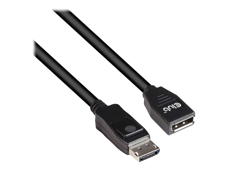 Club 3D - DisplayPort extension cable - DisplayPort to DisplayPort - 2 m
