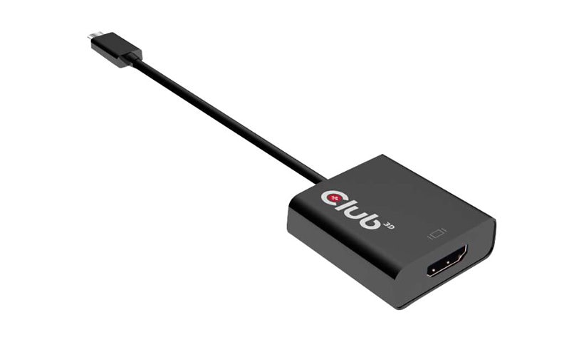 Club 3D USB 3.1 Type C to HDMI 2.0 UHD 4K Active Adapter - adaptateur vidéo externe