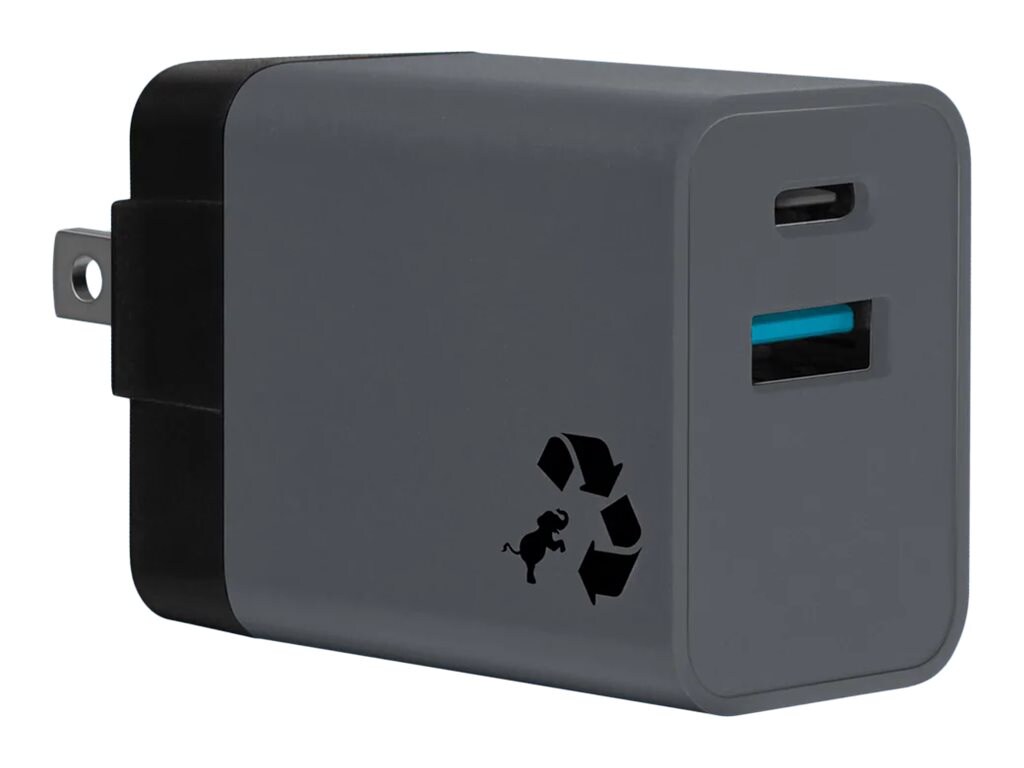 Nimble WALLY Mini adaptateur secteur - USB, 24 pin USB-C - 20 Watt