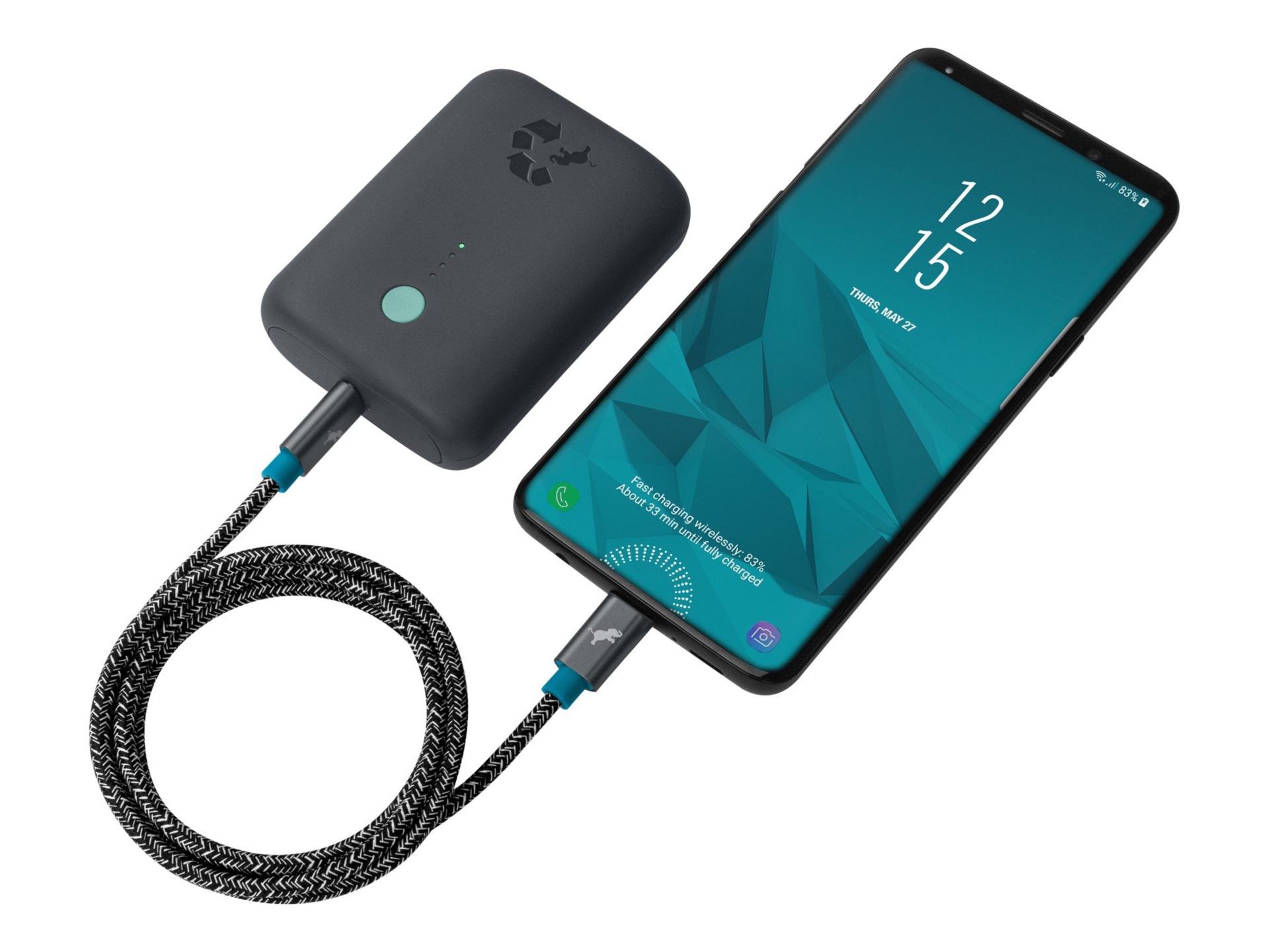 Nimble PowerKnit - USB-C cable - 24 pin USB-C to 24 pin USB-C - 1 m