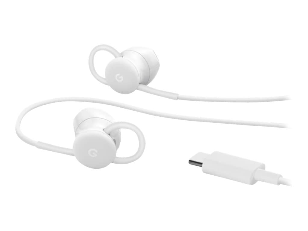  Google GA00485 USB-C - Auriculares digitales con cable para  teléfonos Pixel, color blanco (renovado) : Electrónica