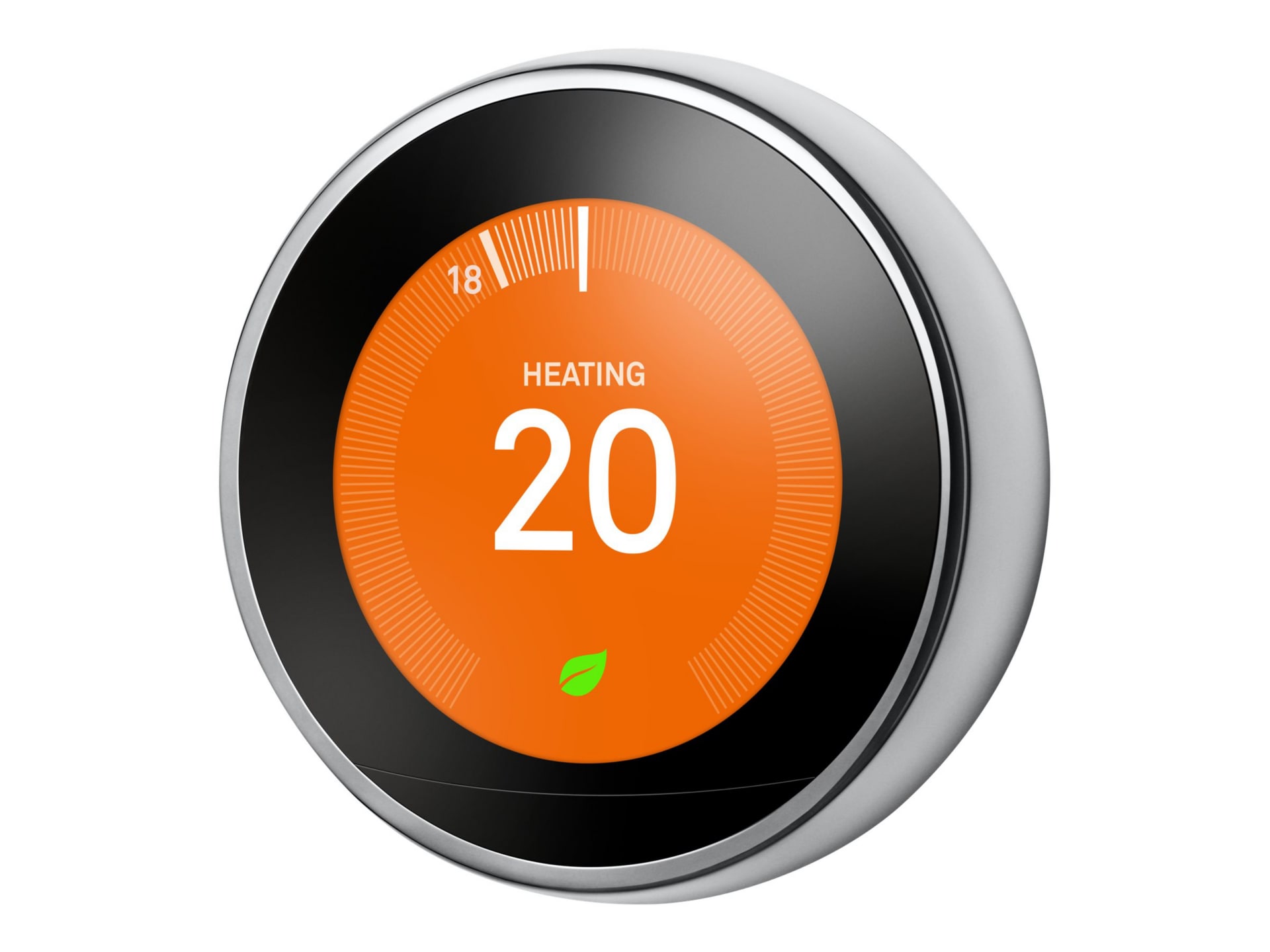 Google Nest Learning - thermostat - Bluetooth, 802.11a/b/g/n, 802.15.4 - wh