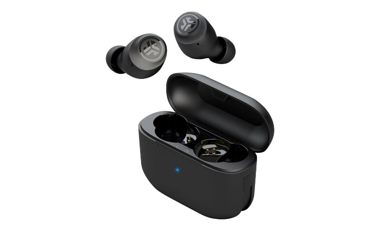 JLab Audio Go Air POP true wireless earphones with mic IFCEBGAIRPOPRBLK124 Headphones CDW