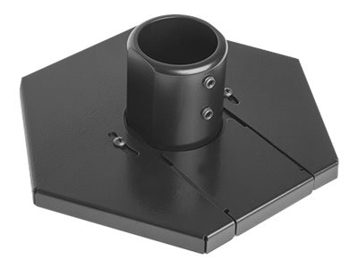 Chief Floor-to-Ceiling Low-Profile Collar Plate - Black mounting component - for pole - black