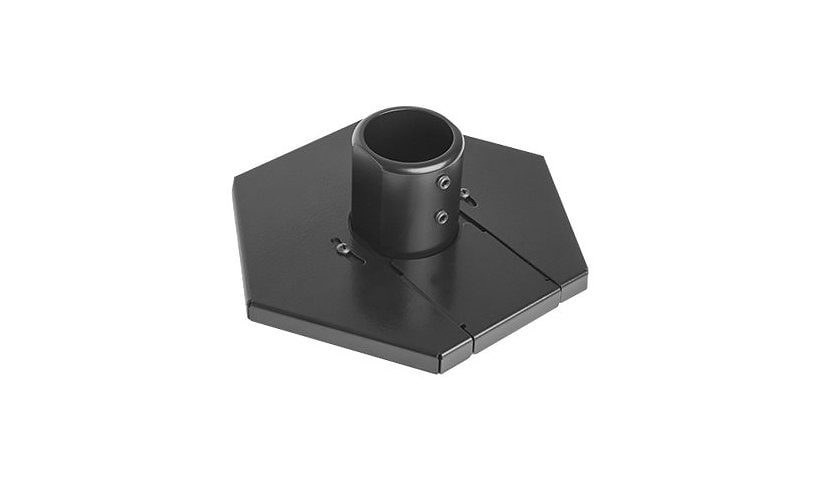Chief Floor-to-Ceiling Low-Profile Collar Plate - Black composant de montage - pour pole - noir
