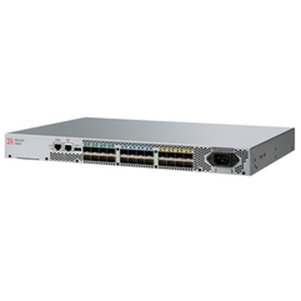 NetApp Brocade G610 8-Port 16G Short Wavelength SFP Fiber Channel Switch