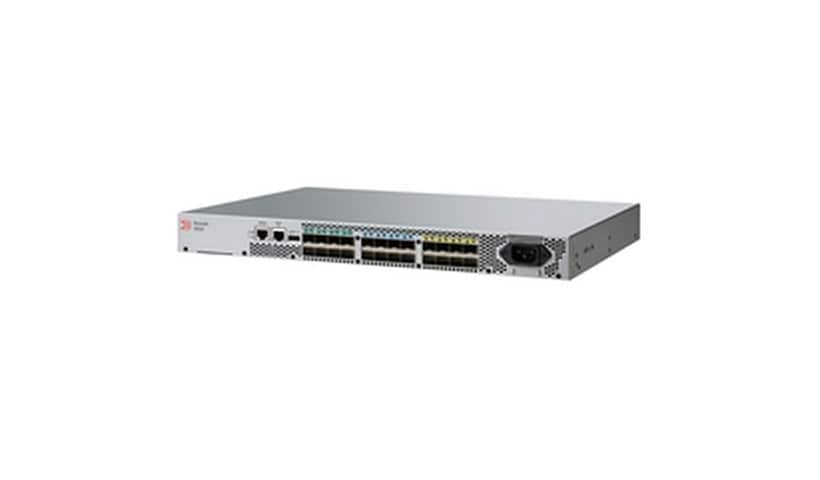 NetApp Brocade G610 8-Port 16G Short Wavelength SFP Fiber Channel Switch