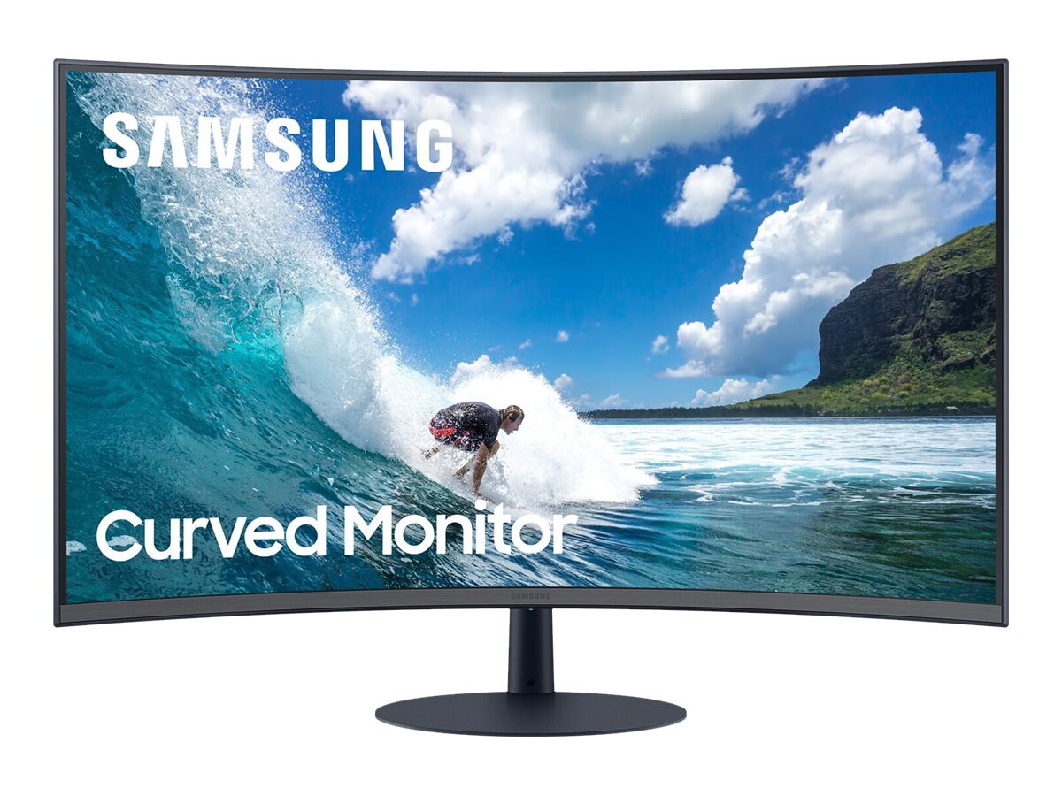 Samsung C32T550FDN - T55 Series - LED monitor - curved - Full HD (1080p) -