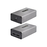StarTech.com 2-Port USB 3.0 Extender over OM3 Multimode Fiber, 2xLC, 1150ft