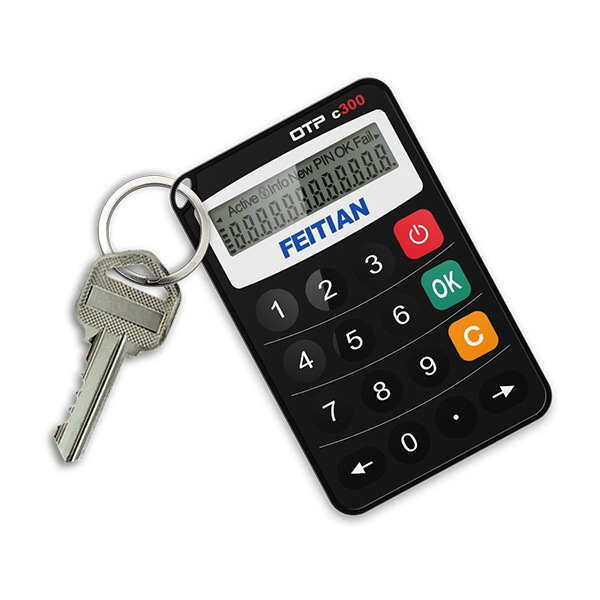 Envoy Data FEITIAN OTP c300 OATH Challenge/Response Token