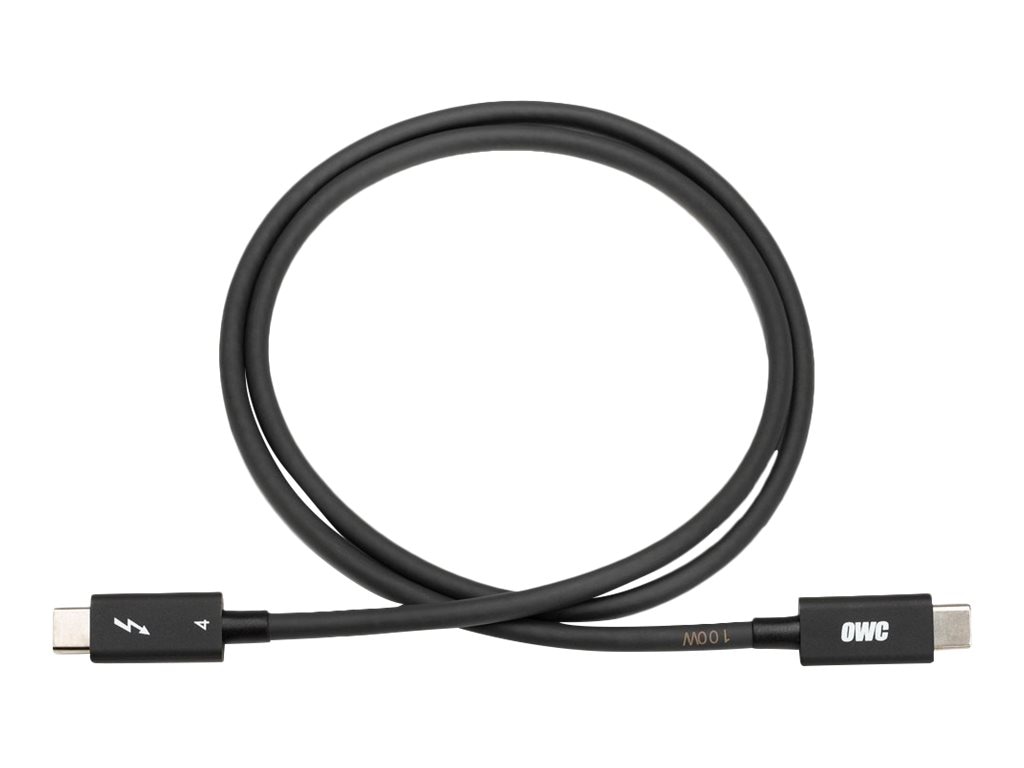 OWC - Thunderbolt cable - 24 pin USB-C to 24 pin USB-C - 3.3 ft