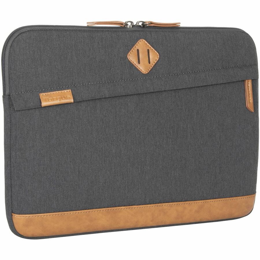 Thumbnail 3 of 9 for Targus Strata III TBS93004GL Carrying Case (Sleeve) for 14" Notebook - Gray, Brown