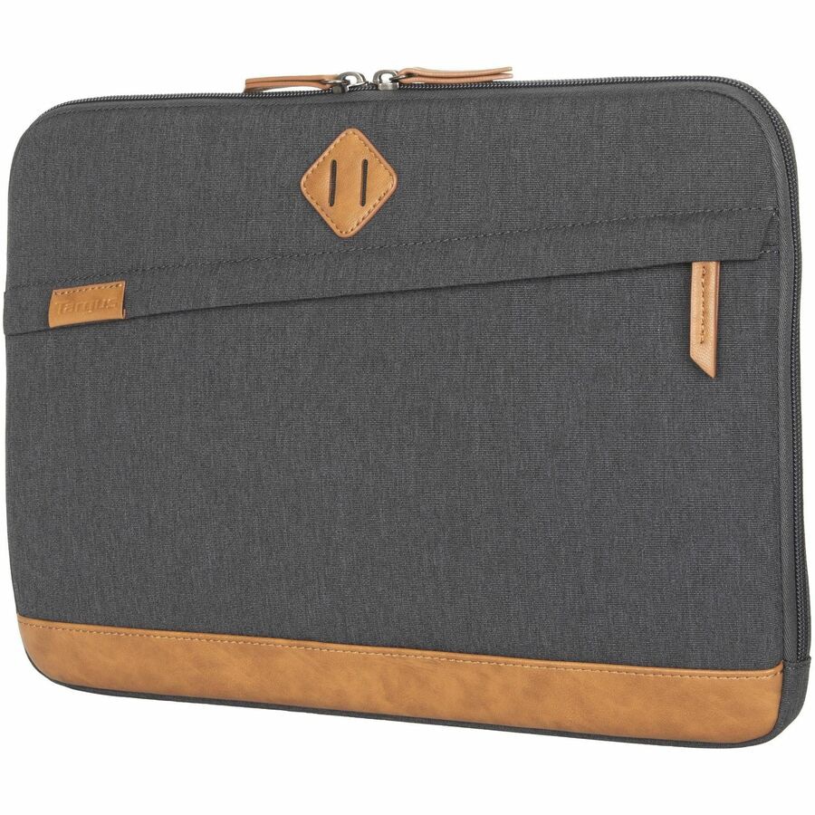 Thumbnail 4 of 9 for Targus Strata III TBS93004GL Carrying Case (Sleeve) for 14" Notebook - Gray, Brown