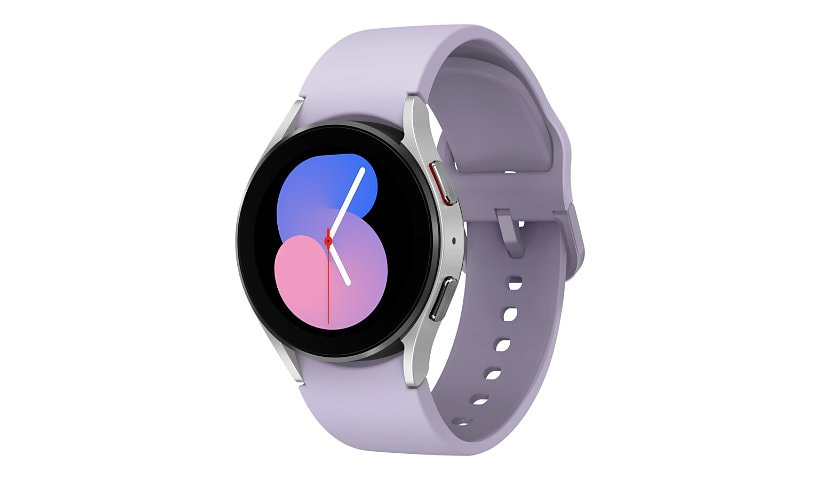Samsung Galaxy Watch5 - silver - smart watch with sport band - 16 GB