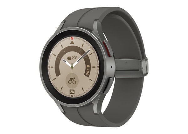 Samsung Galaxy Watch5 Pro Smartwatch - 45 mm Gray Titanium Case