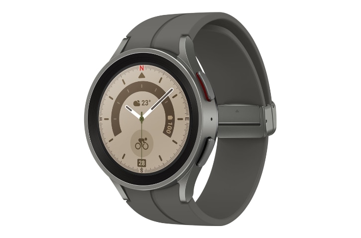Samsung Galaxy Watch5 Pro - titanium gray - smart watch with sport