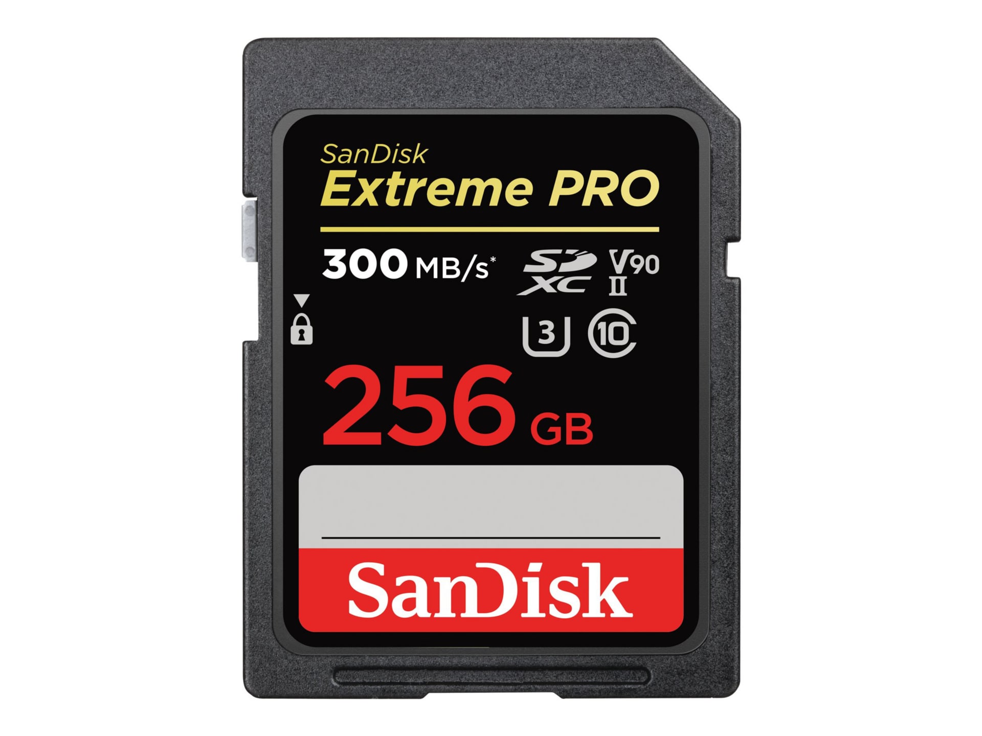 SanDisk Extreme Pro - flash memory card - 256 GB - SDXC UHS-II