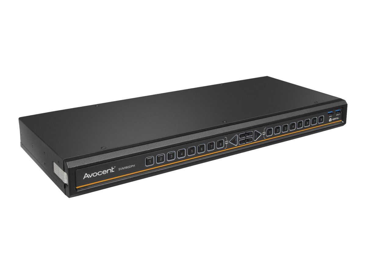 Vertiv Avocent SwitchView Matrix | 8 Port | DisplayPort | HDMI | DVI-D | TA