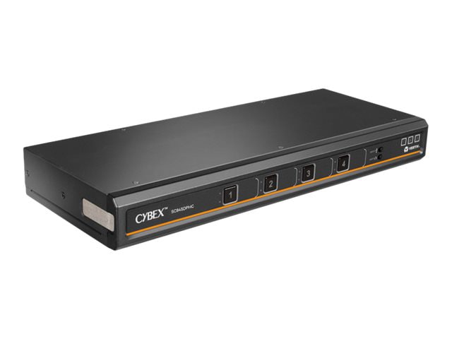Vertiv Cybex SC800 Secure KVM | Single Head | 4 Port Universal and DPP | USB-C | NIAP version 4.0 Certified
