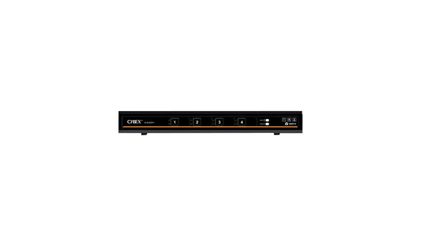 Vertiv Cybex SC900 Secure KVM | Dual Head | 4 Port DP | USB-C | NIAP v4.0