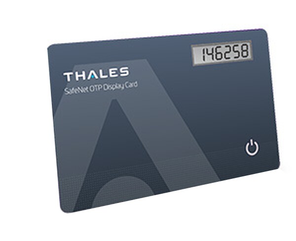 Thales SafeNet OTP 6-Digit Display Card