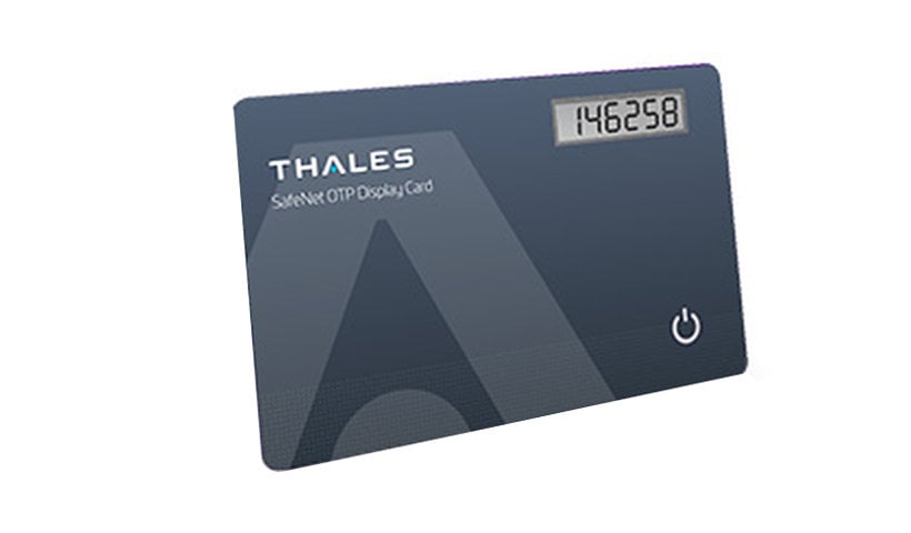 SafeNet Thales OTP 6-Digit Display Card