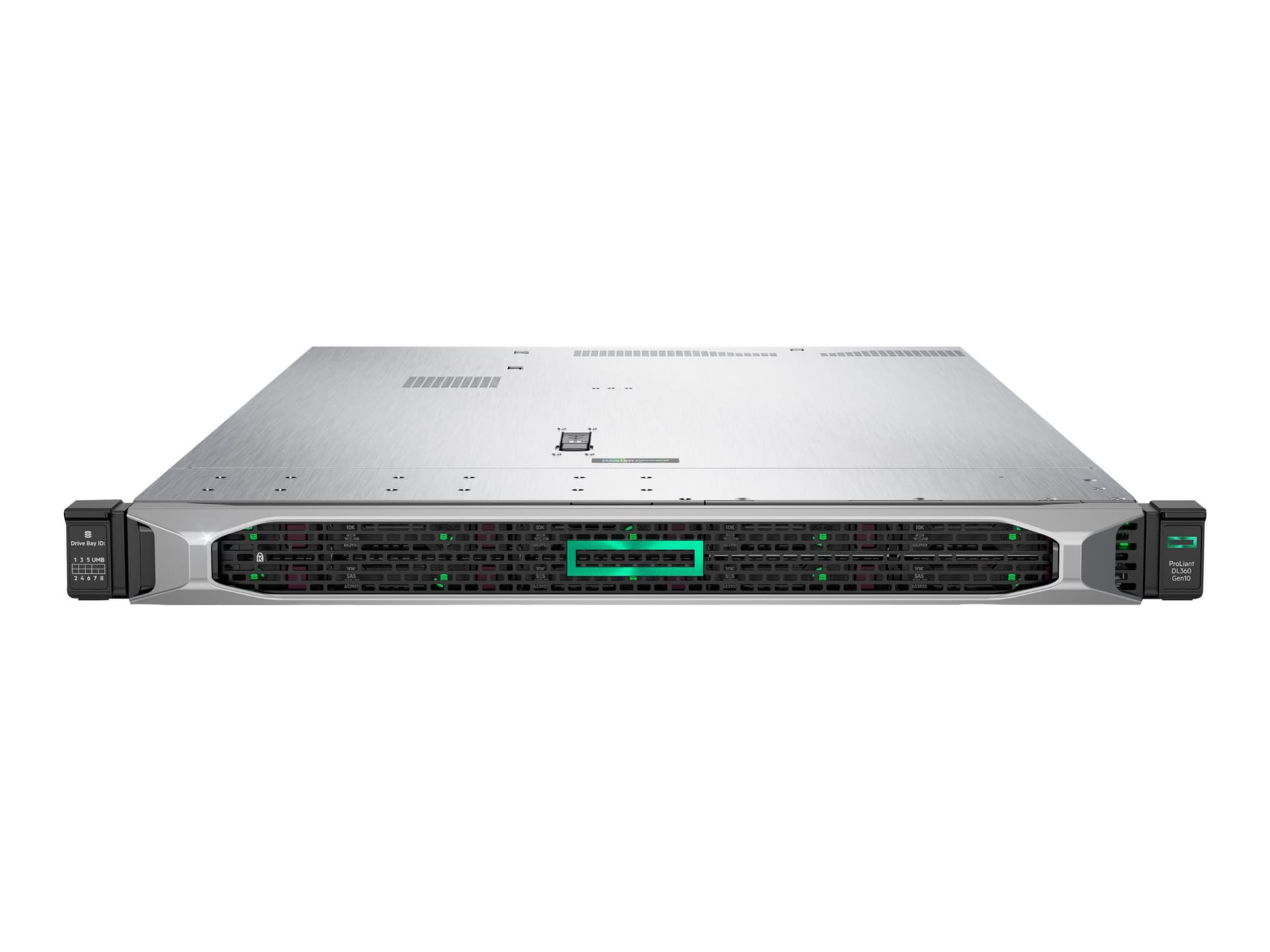 HPE ProLiant DL360 Gen10 - rack-mountable - Xeon Silver 4208 2.1 GHz - 32 GB - no HDD
