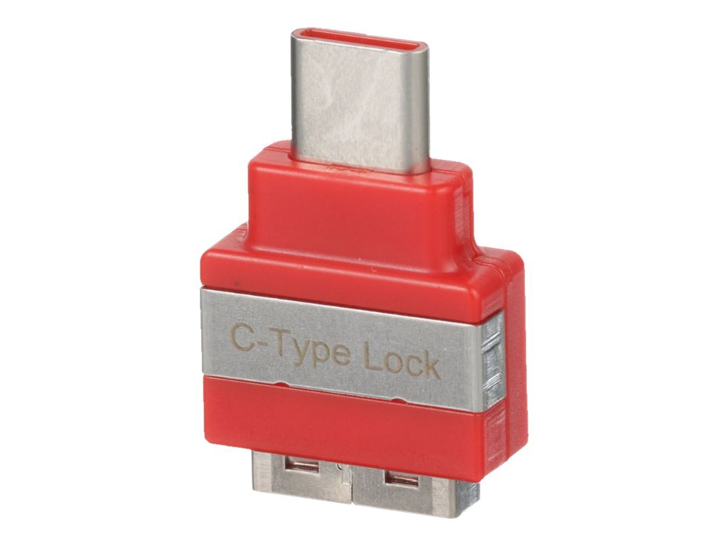 Panduit Smartkeeper USB Type C Blockout Device, Red