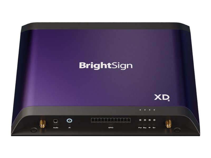 BrightSign Professional 4K Standard I/O Player with Memory