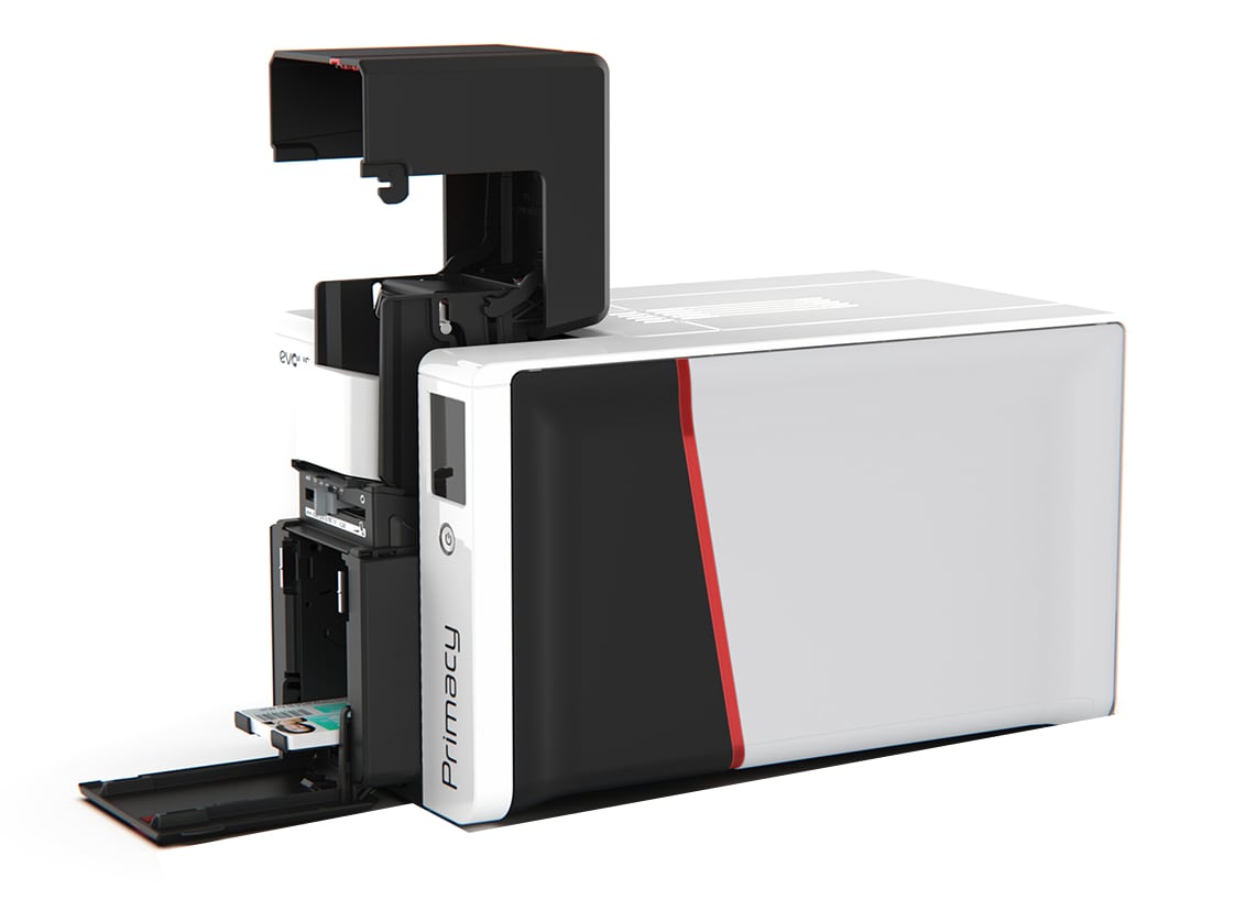Evolis Primacy 2 Duplex Expert Card Printer with Magnetic Stripe Encoder