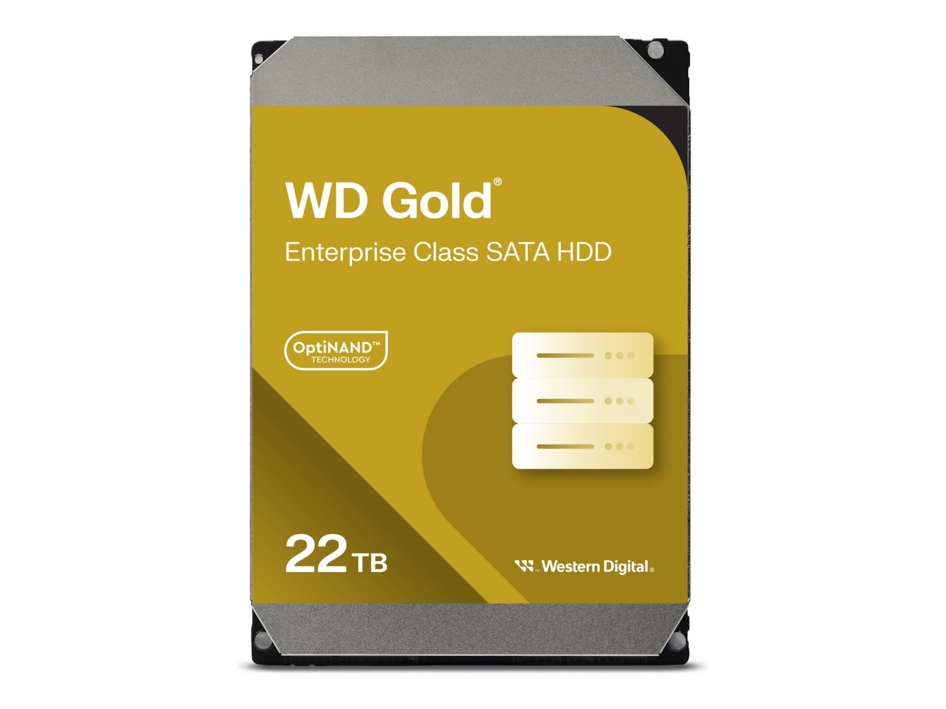 WD Gold WD221KRYZ - hard drive - Enterprise - 22 TB - SATA 6Gb/s