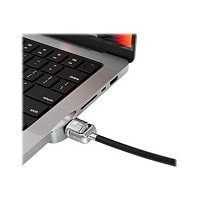 Compulocks MacBook Pro M1 14-inch Lock Adapter With Key Lock - security slo