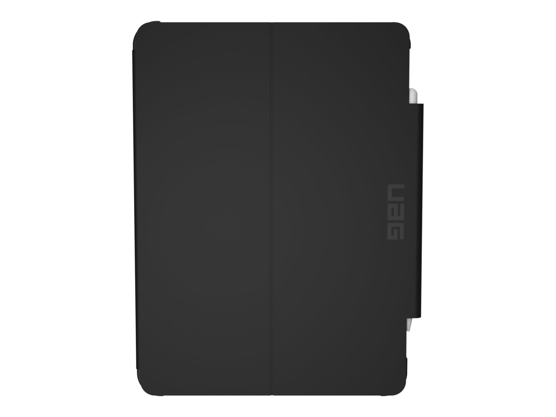 UAG Rugged Case for Apple iPad Air 10.9-inch (2022) - Plyo Black/Ice - flip