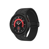 Samsung Galaxy Watch5 Pro - titane noir - montre intelligente avec bande sport - titane noir - 16 Go