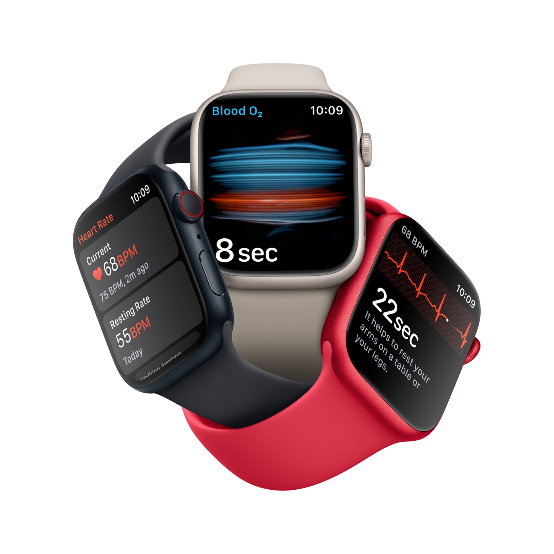 Thumbnail 5 of 10 for Apple Watch Series 8 (GPS + Cellular) - 45mm Silver Stainless Steel Case with Silver Milanese Loop - 32 GB