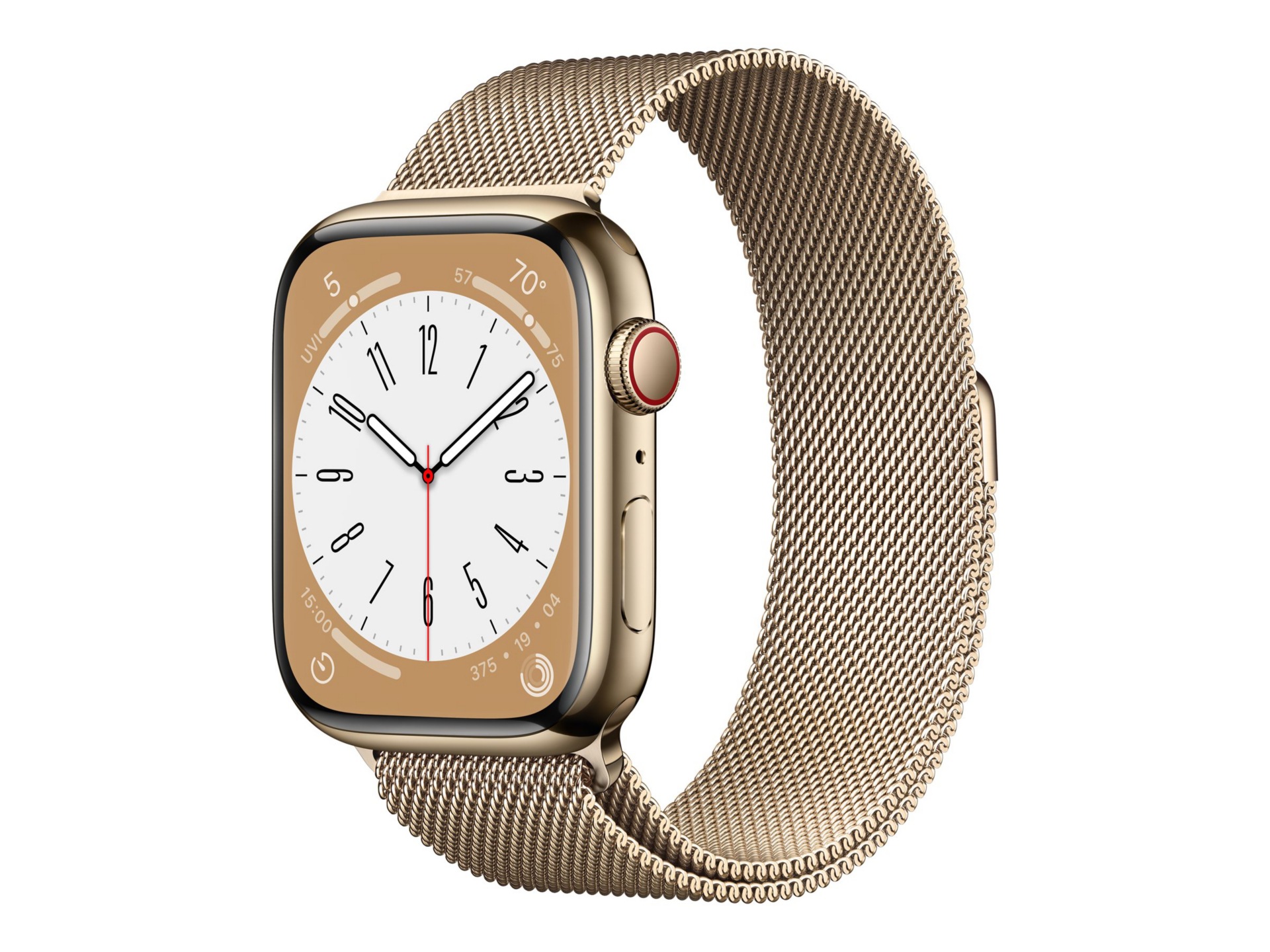 Apple Watch Series 8 (GPS + Cellular) - gold stainless steel