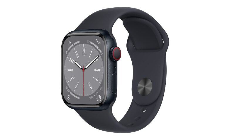 Apple Watch Series 8 (GPS + Cellular) - 41mm Midnight Aluminum