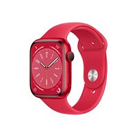 Apple Watch Series 8 (GPS + Cell) 45mm (PRODUCT)RED Case w S/M Sport Band