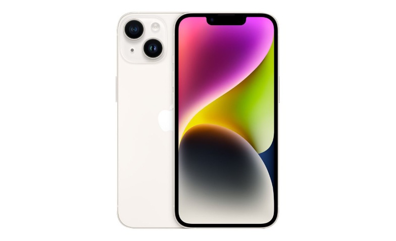 Apple iPhone 14 - Starlight - 5G Smartphone - 256 GB - GSM