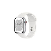 Apple Watch Series 8 GPS+Cellular 41mm - Silver/Aluminum - Sport Band - M/L